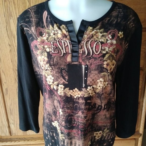 Dress Barn Tops - DRESS BARN Espresso Top